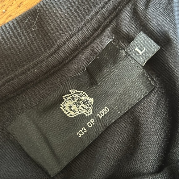 NWOT DARC SPORT BLACK Short Sleeve Tee Shirt Men's Size Large - Picture 3 of 9